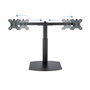 TooQ Soporte de Sobremesa para 2 Monitores 17''-27'' Negro